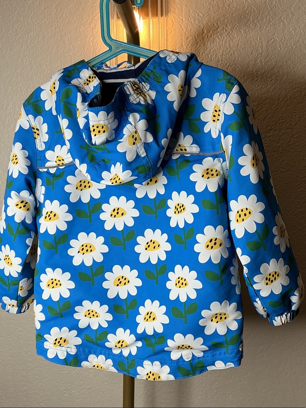 Hanna Andersson Blue Daisy Raincoat - Picture 11 of 16